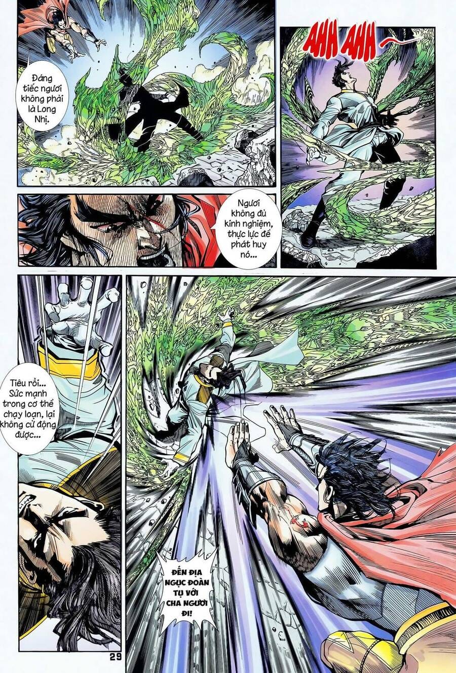 Truyện Tranh Long Hổ 5 Thế trang 8