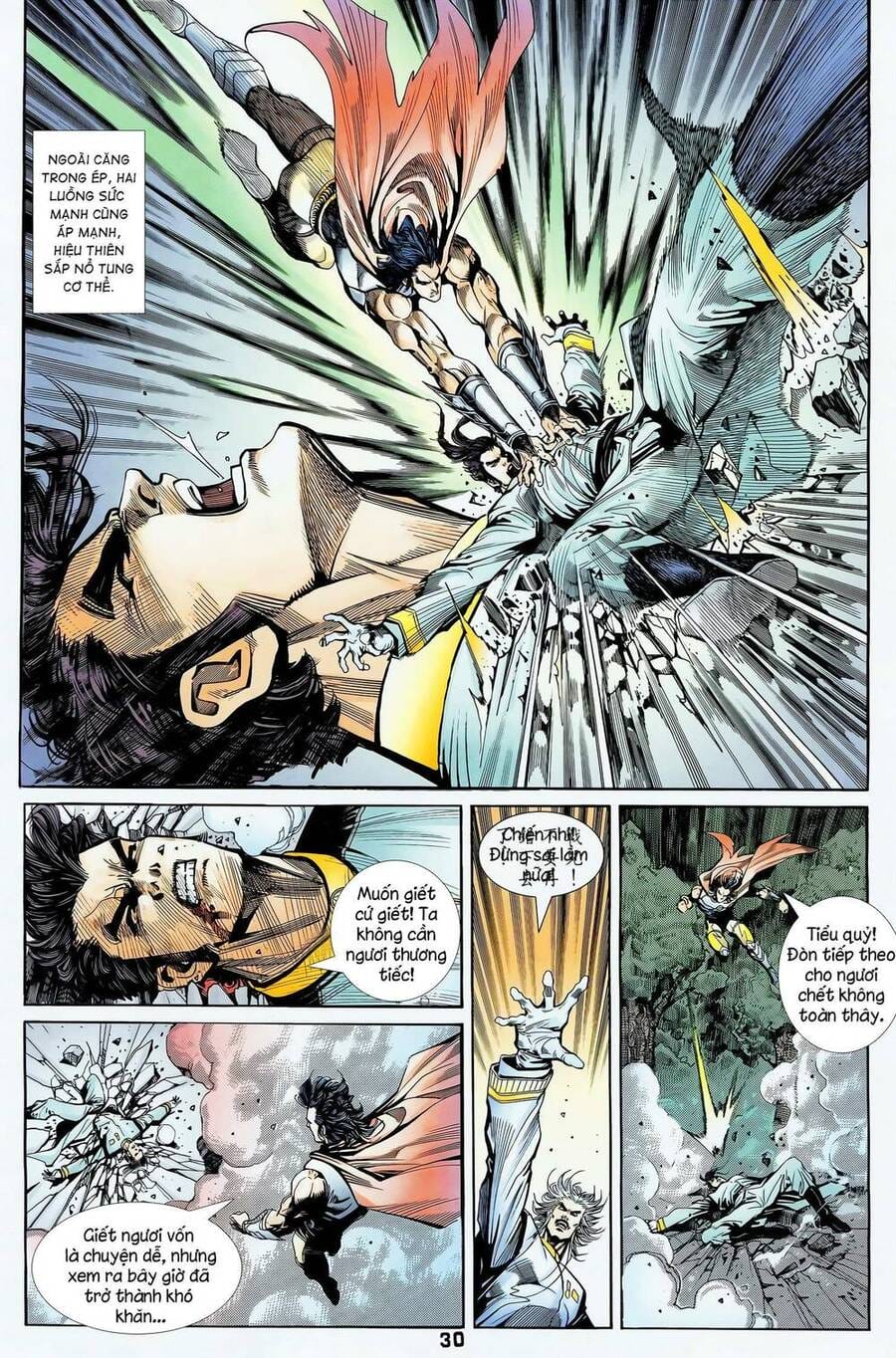 Truyện Tranh Long Hổ 5 Thế trang 8