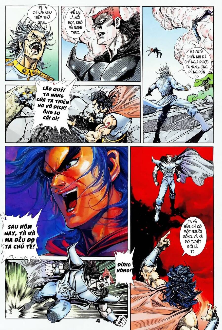 Truyện Tranh Long Hổ 5 Thế trang 8