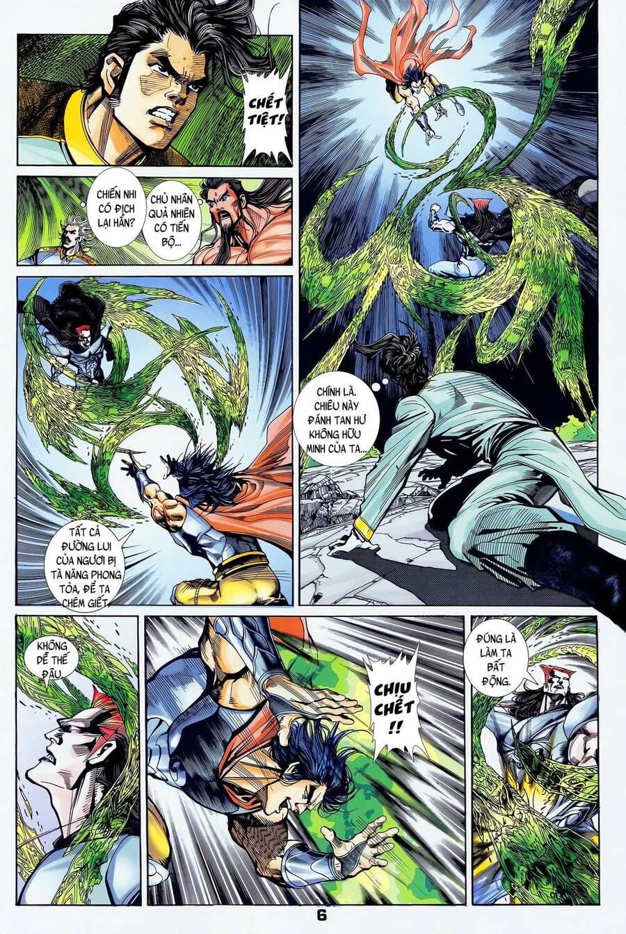 Truyện Tranh Long Hổ 5 Thế trang 8