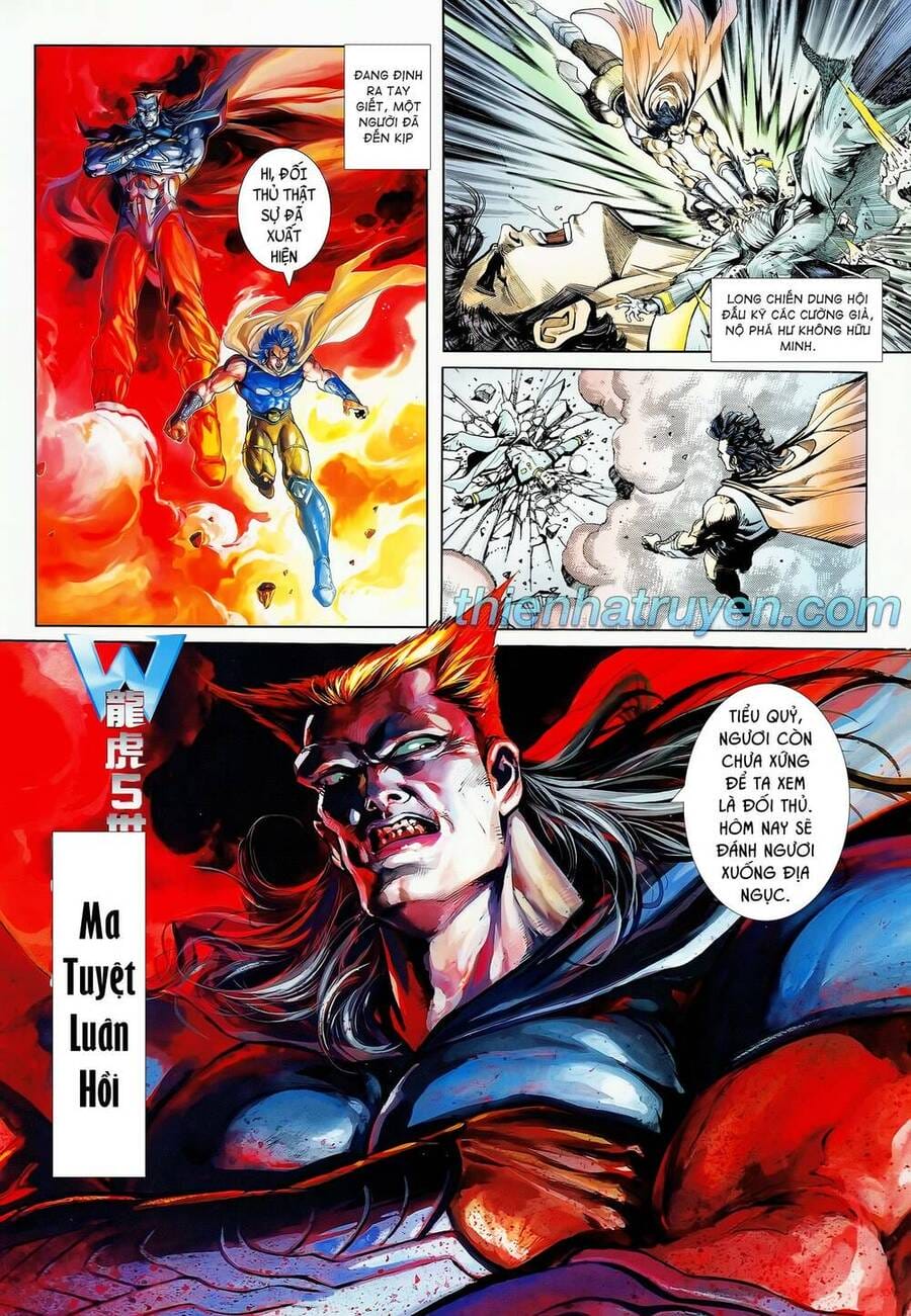 Truyện Tranh Long Hổ 5 Thế trang 8