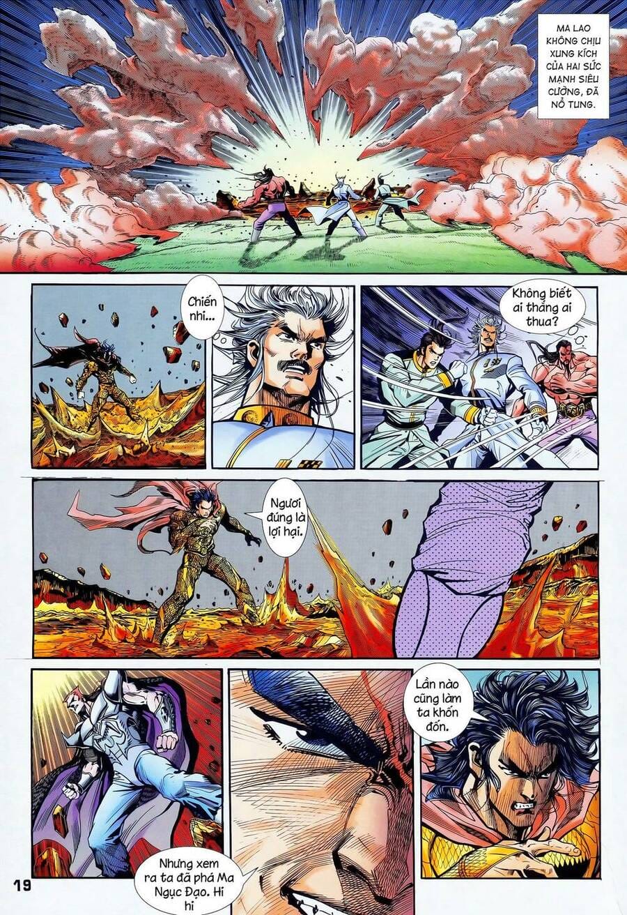 Truyện Tranh Long Hổ 5 Thế trang 8