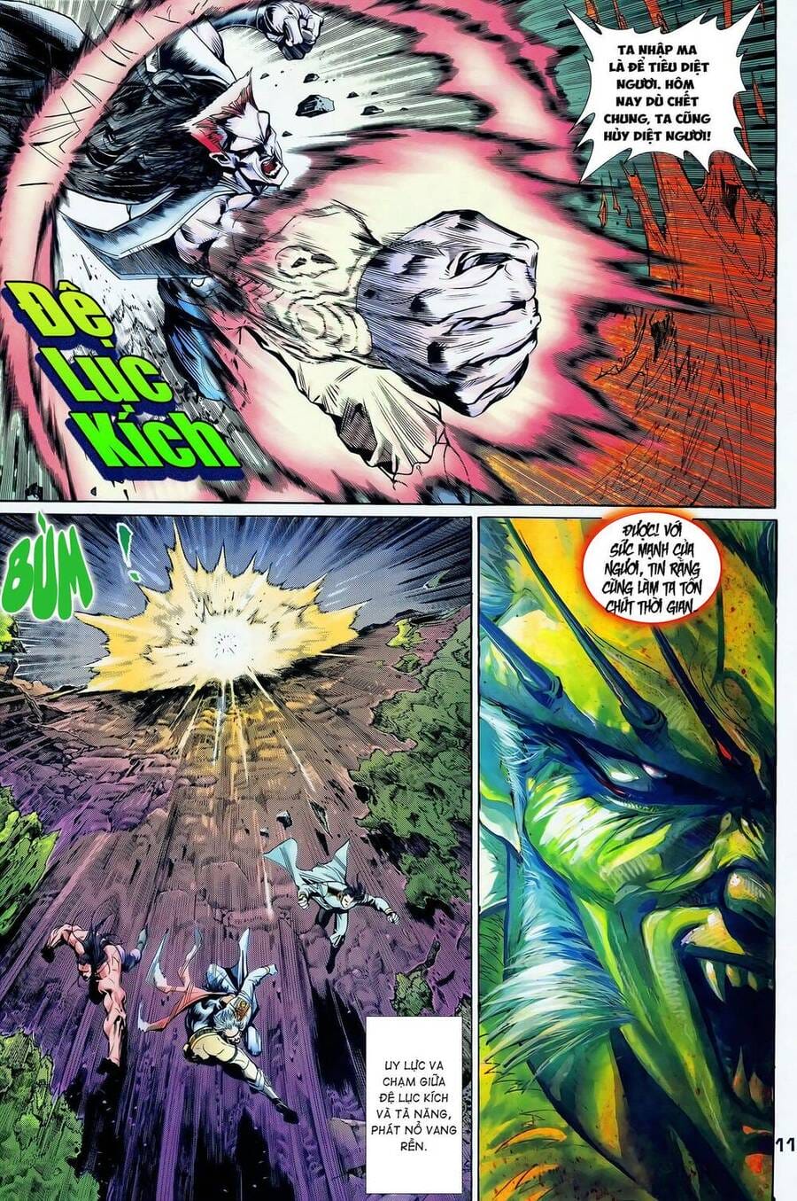 Truyện Tranh Long Hổ 5 Thế trang 8