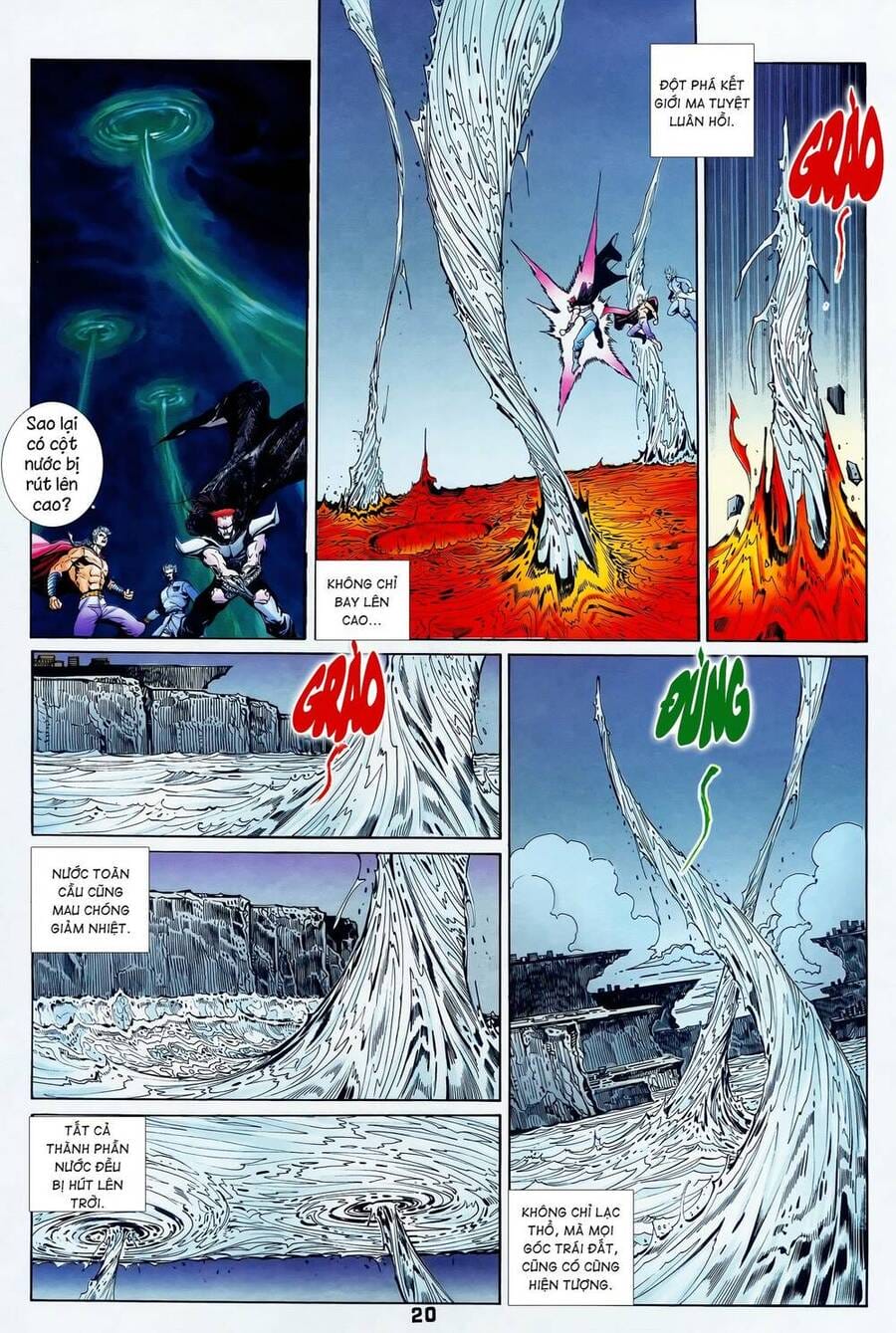 Truyện Tranh Long Hổ 5 Thế trang 8