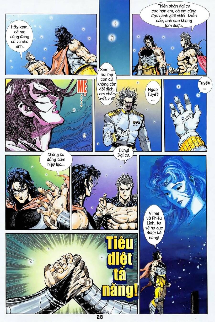 Truyện Tranh Long Hổ 5 Thế trang 8