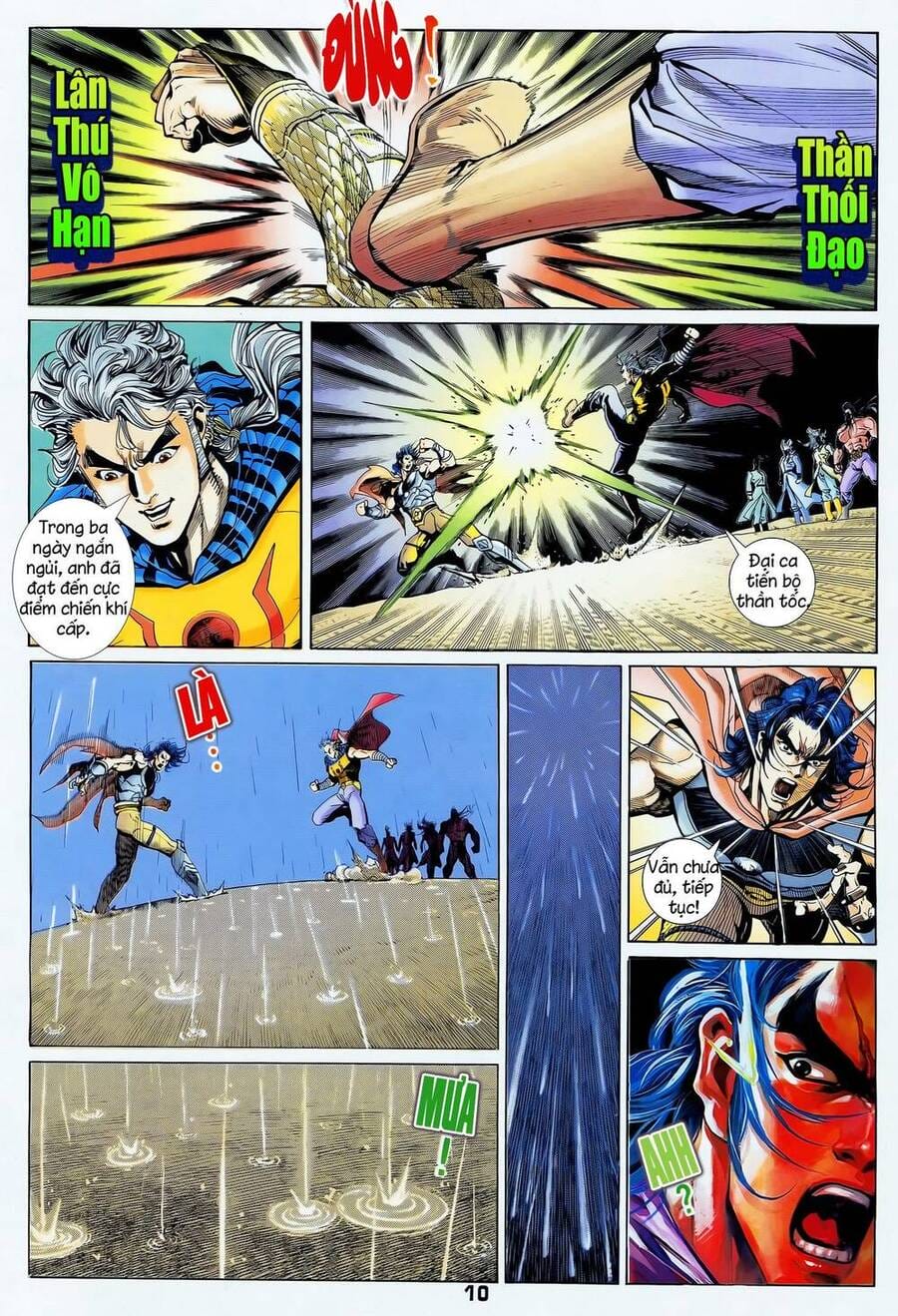 Truyện Tranh Long Hổ 5 Thế trang 8