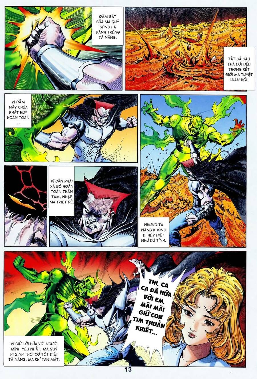 Truyện Tranh Long Hổ 5 Thế trang 8