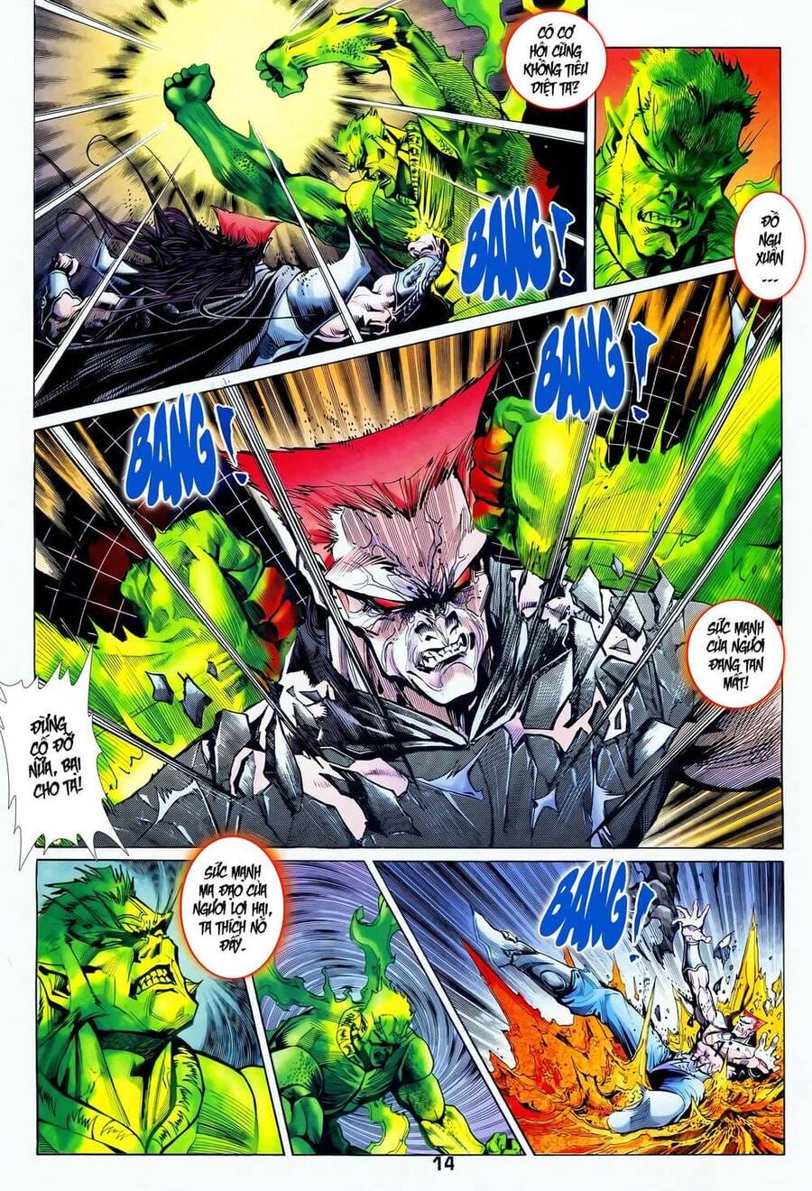 Truyện Tranh Long Hổ 5 Thế trang 8