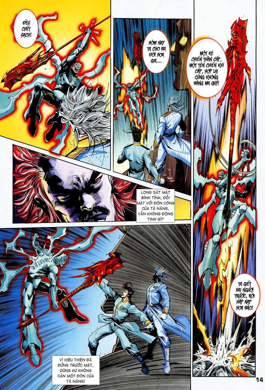 Truyện Tranh Long Hổ 5 Thế trang 8