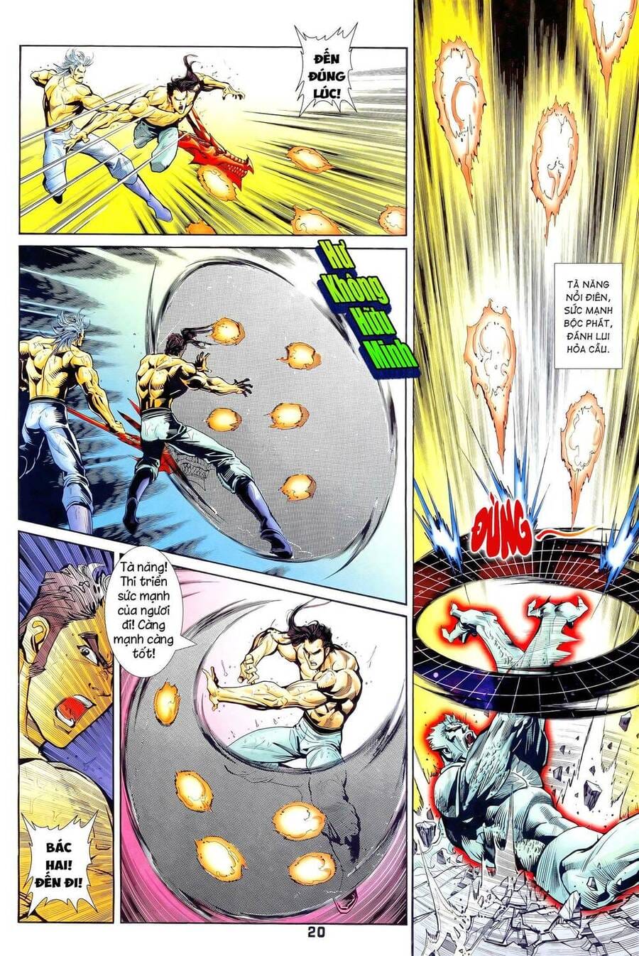 Truyện Tranh Long Hổ 5 Thế trang 8