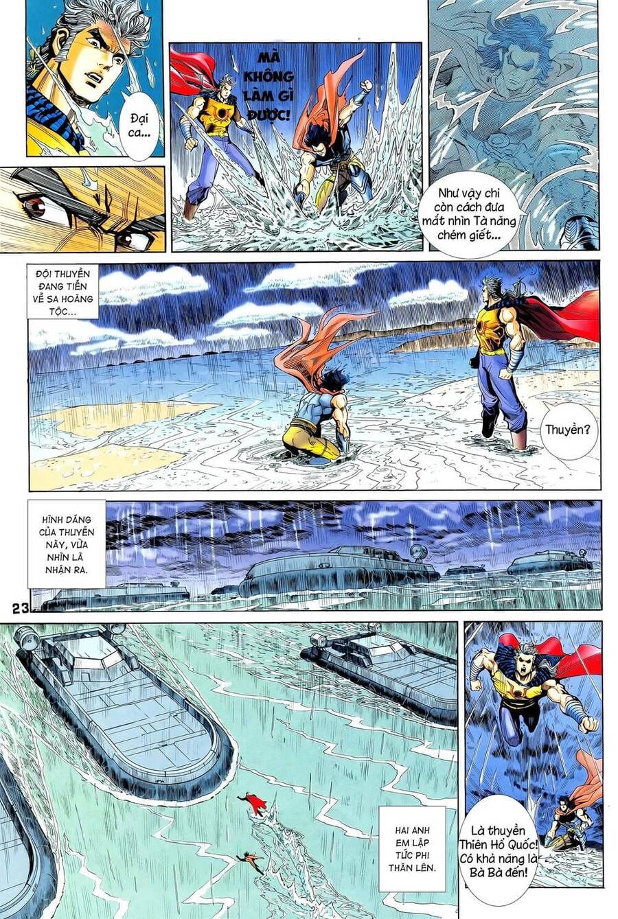 Truyện Tranh Long Hổ 5 Thế trang 8