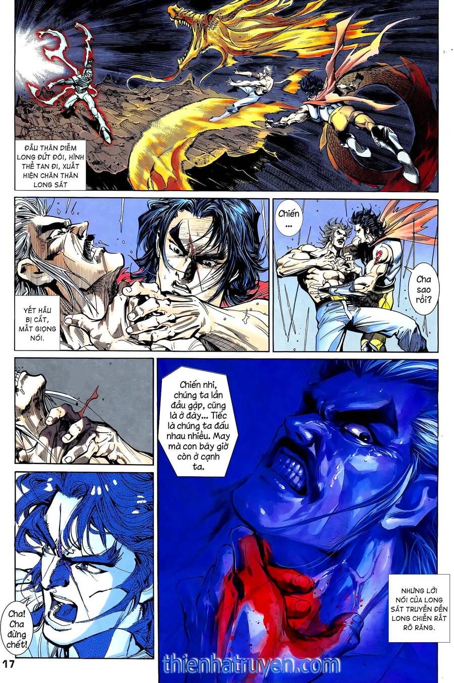 Truyện Tranh Long Hổ 5 Thế trang 8