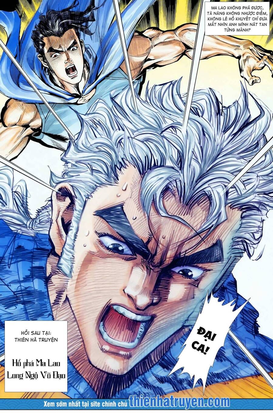Truyện Tranh Long Hổ 5 Thế trang 8