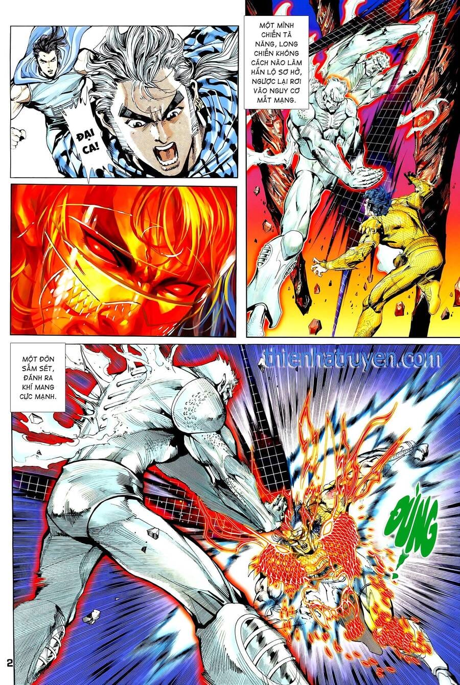 Truyện Tranh Long Hổ 5 Thế trang 8