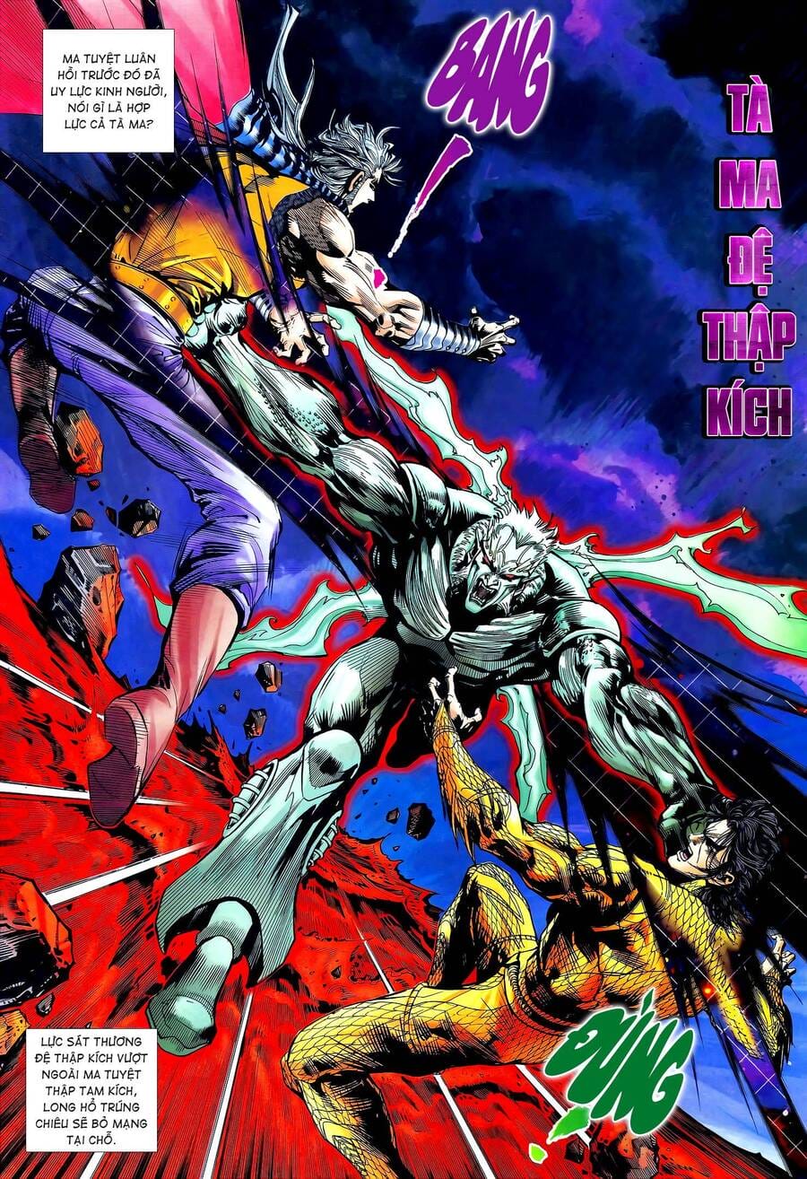 Truyện Tranh Long Hổ 5 Thế trang 8