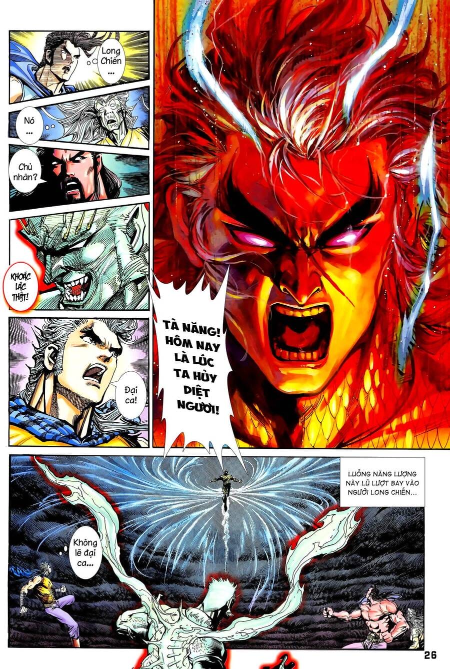 Truyện Tranh Long Hổ 5 Thế trang 8