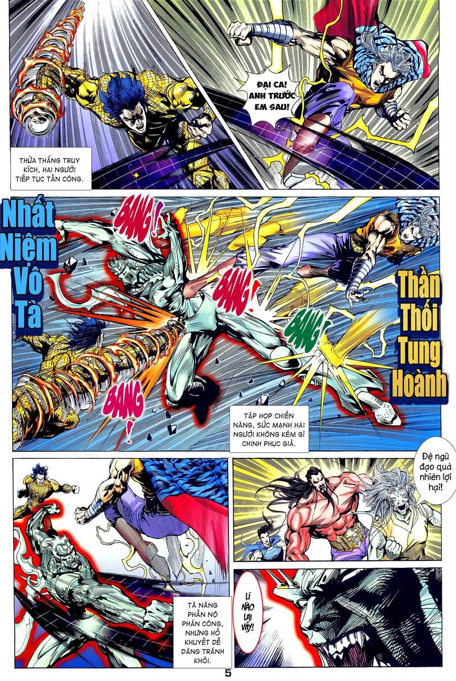 Truyện Tranh Long Hổ 5 Thế trang 8