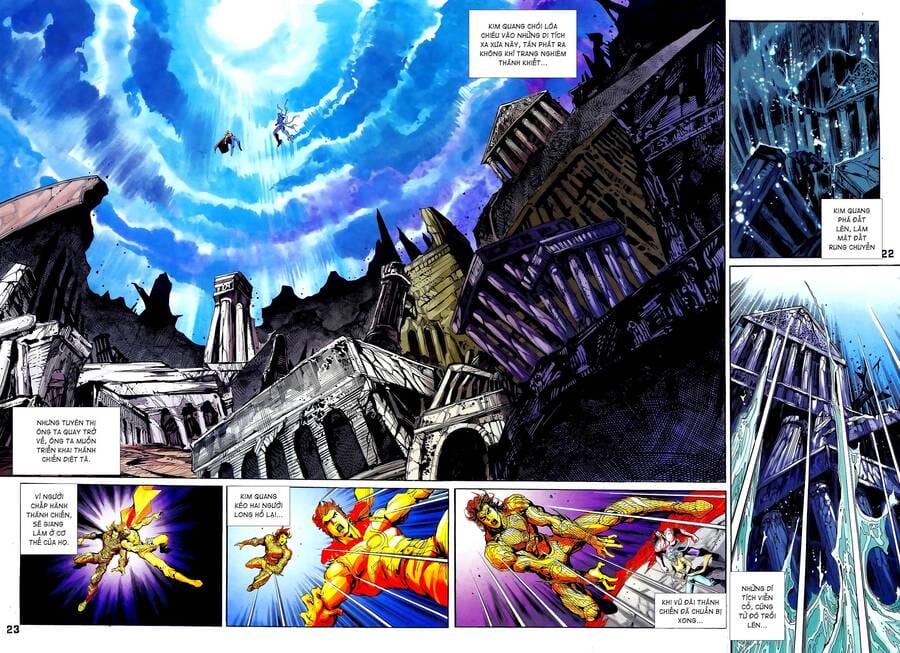 Truyện Tranh Long Hổ 5 Thế trang 8