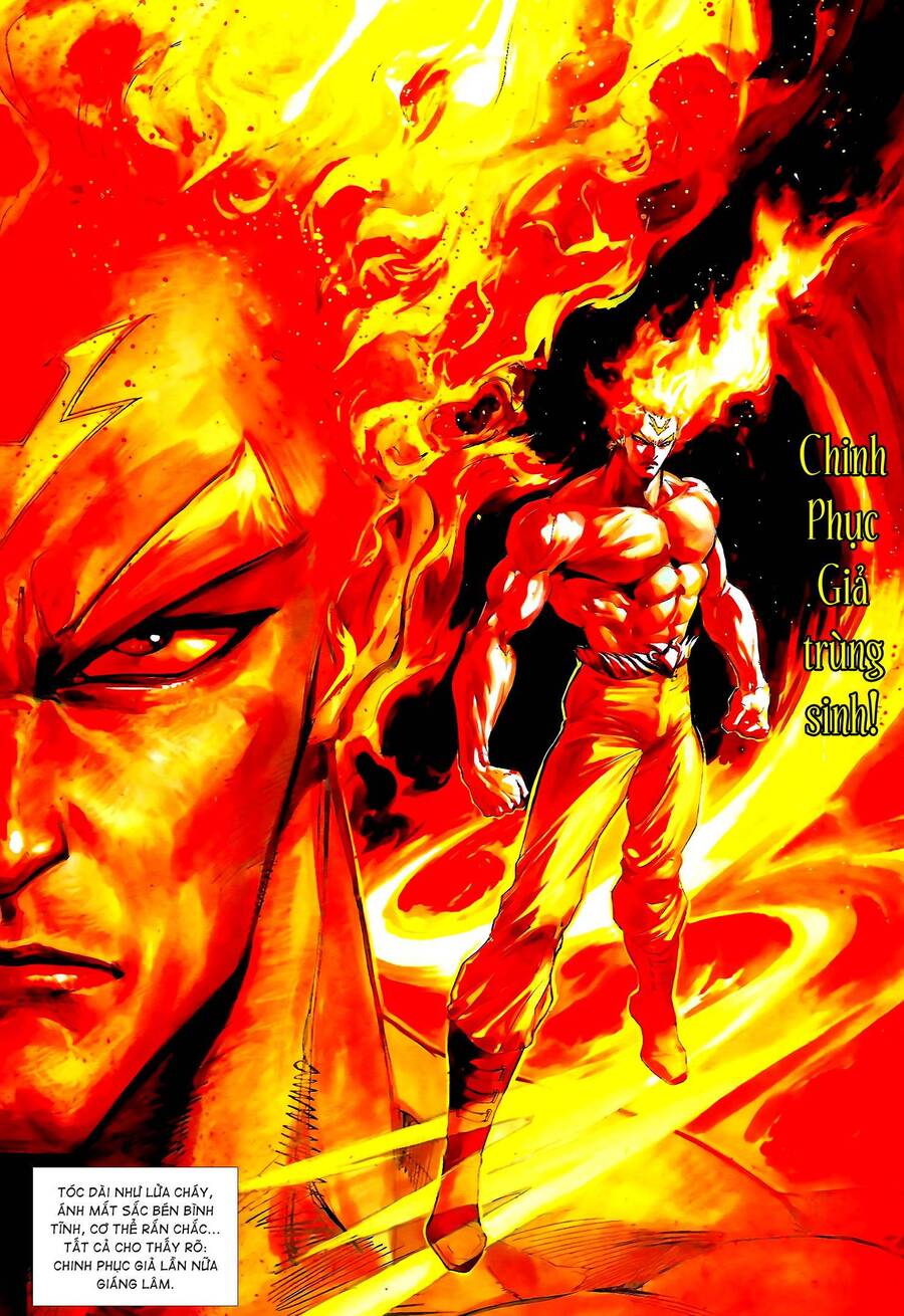 Truyện Tranh Long Hổ 5 Thế trang 8