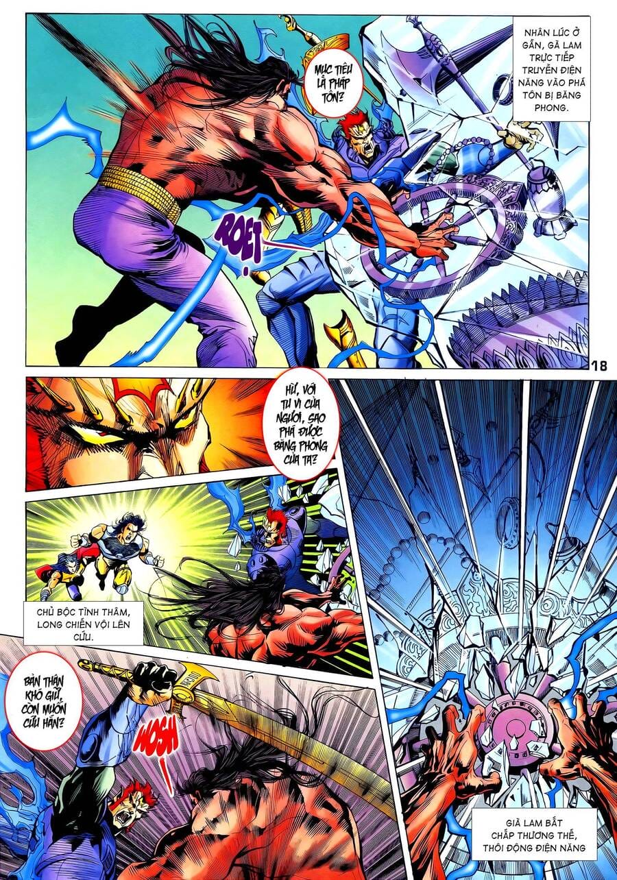 Truyện Tranh Long Hổ 5 Thế trang 8