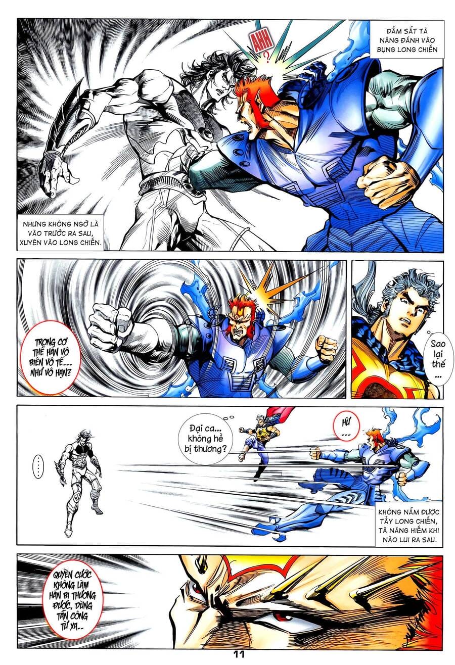 Truyện Tranh Long Hổ 5 Thế trang 8