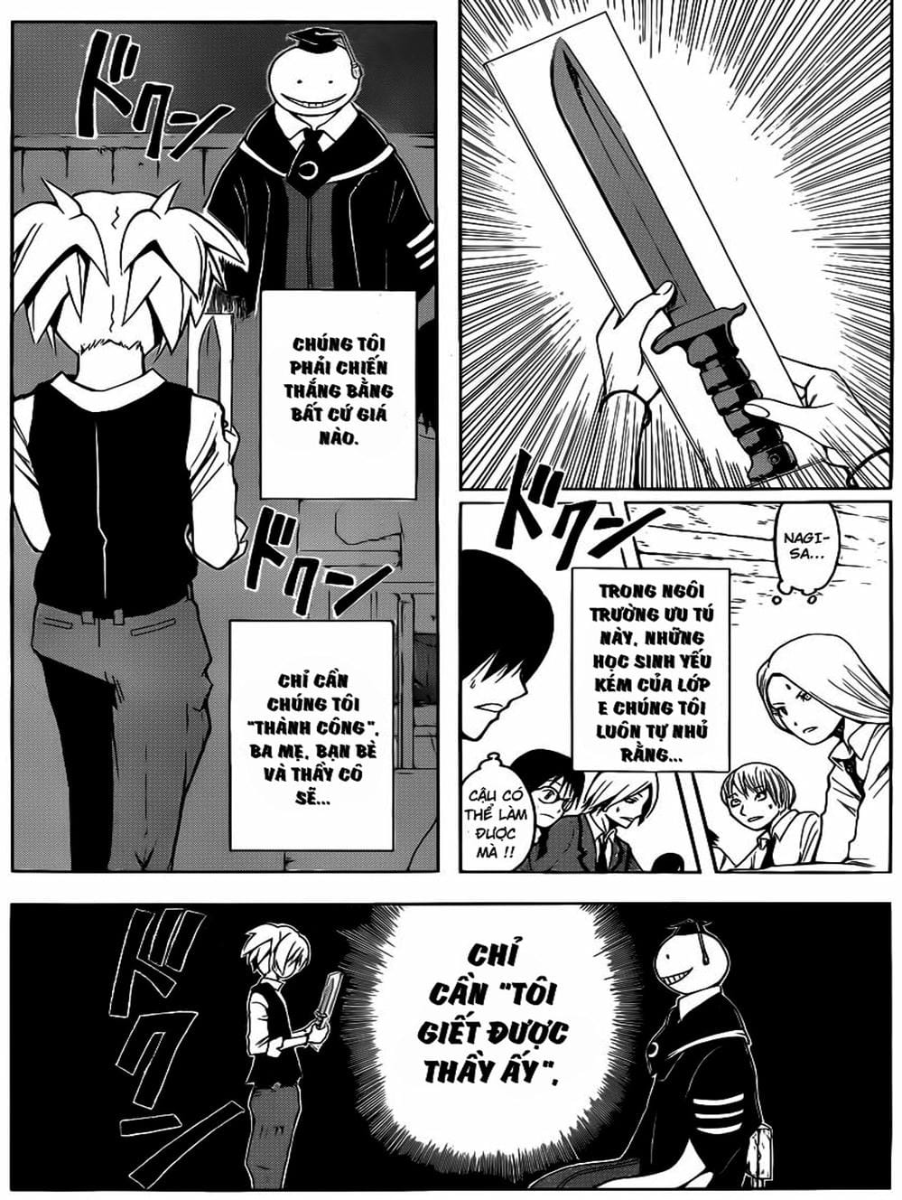 Truyện Tranh Lớp Học Ám Sát - Ansatsu Kyoushitsu trang 5