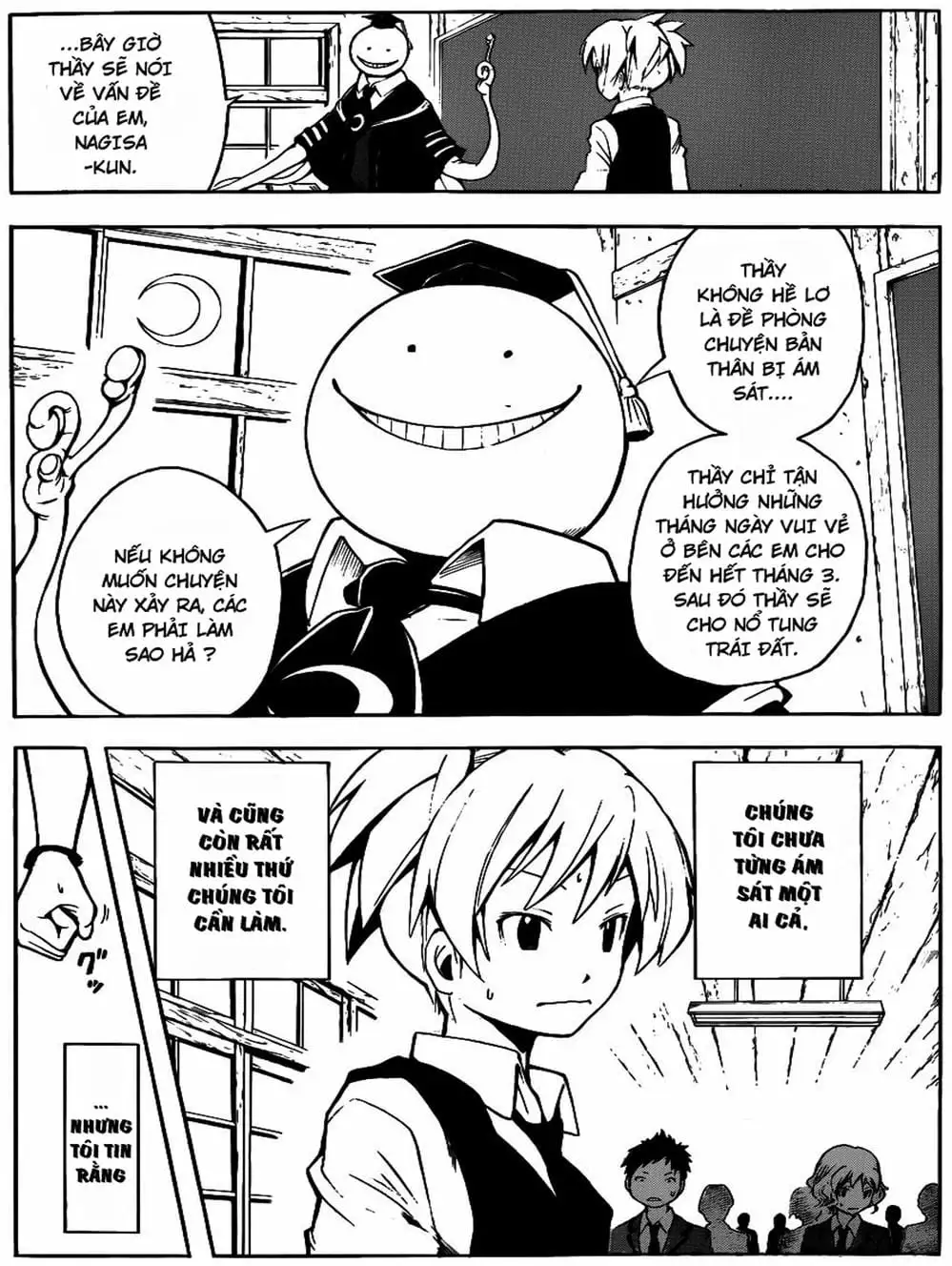 Truyện Tranh Lớp Học Ám Sát - Ansatsu Kyoushitsu trang 5