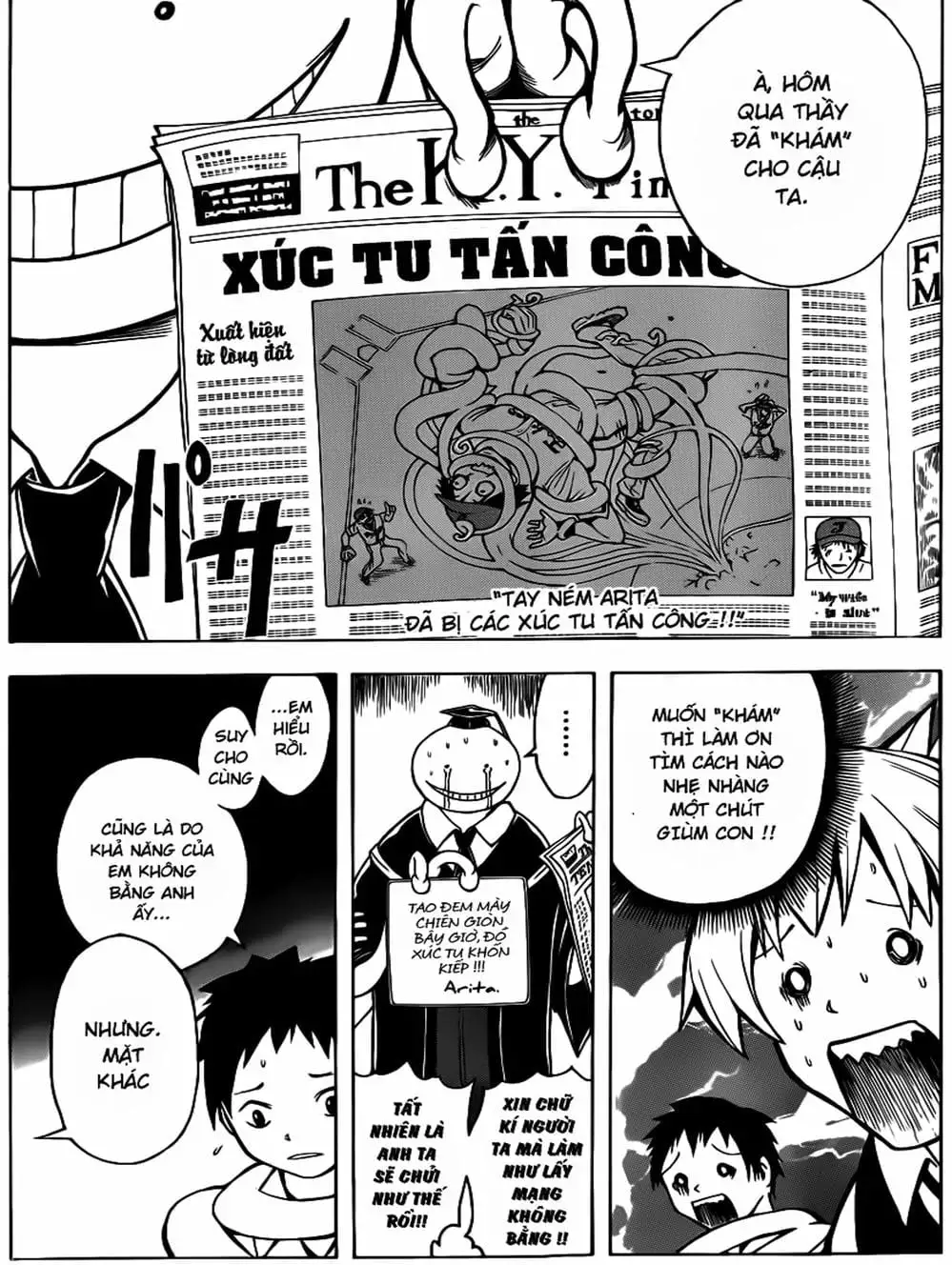 Truyện Tranh Lớp Học Ám Sát - Ansatsu Kyoushitsu trang 5