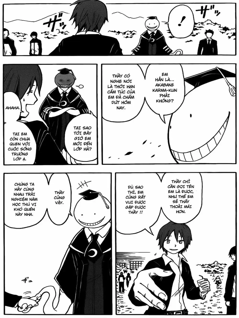 Truyện Tranh Lớp Học Ám Sát - Ansatsu Kyoushitsu trang 5