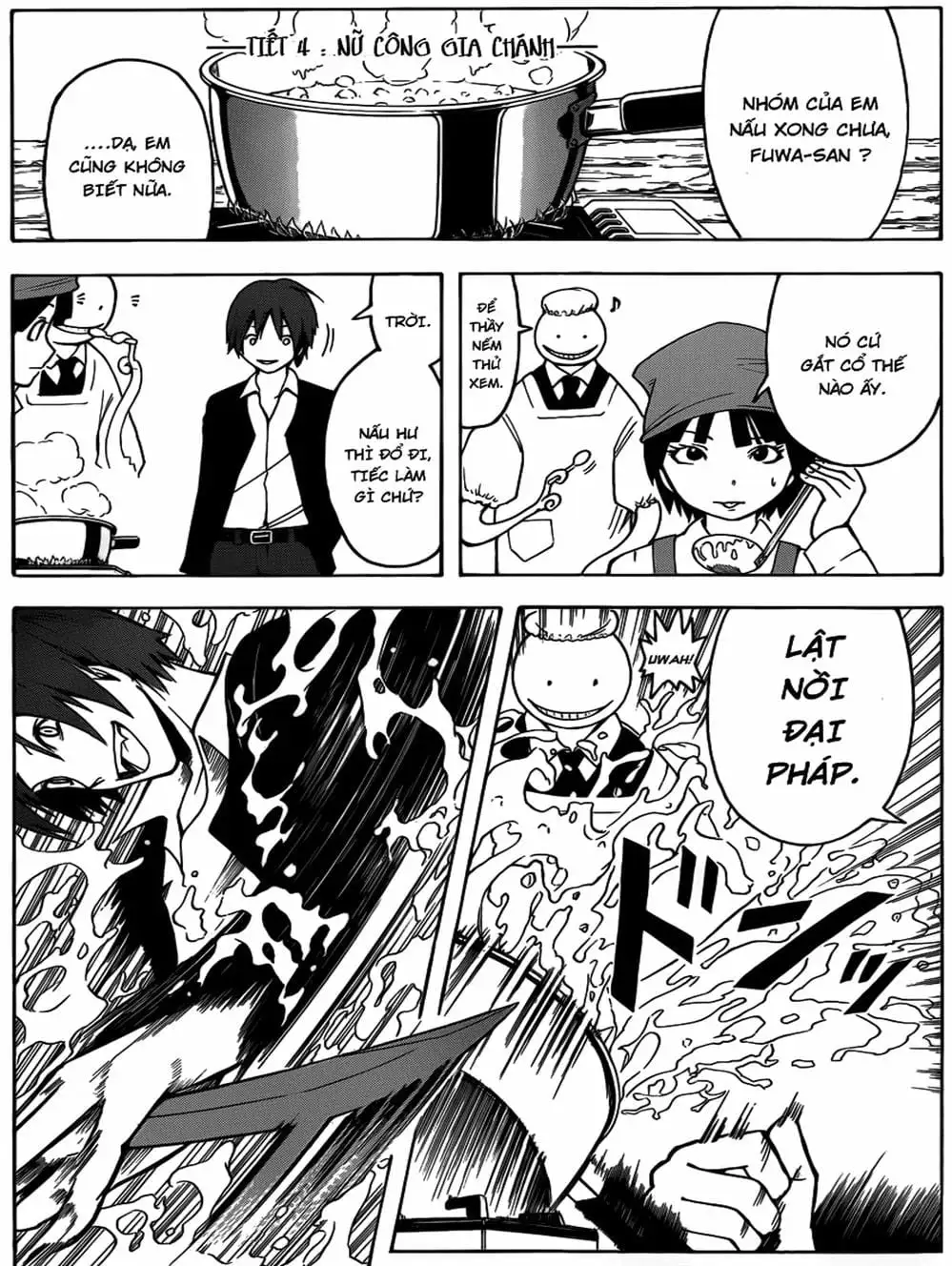 Truyện Tranh Lớp Học Ám Sát - Ansatsu Kyoushitsu trang 5