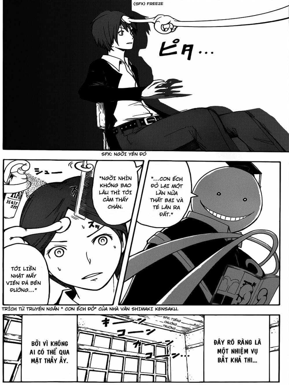 Truyện Tranh Lớp Học Ám Sát - Ansatsu Kyoushitsu trang 5