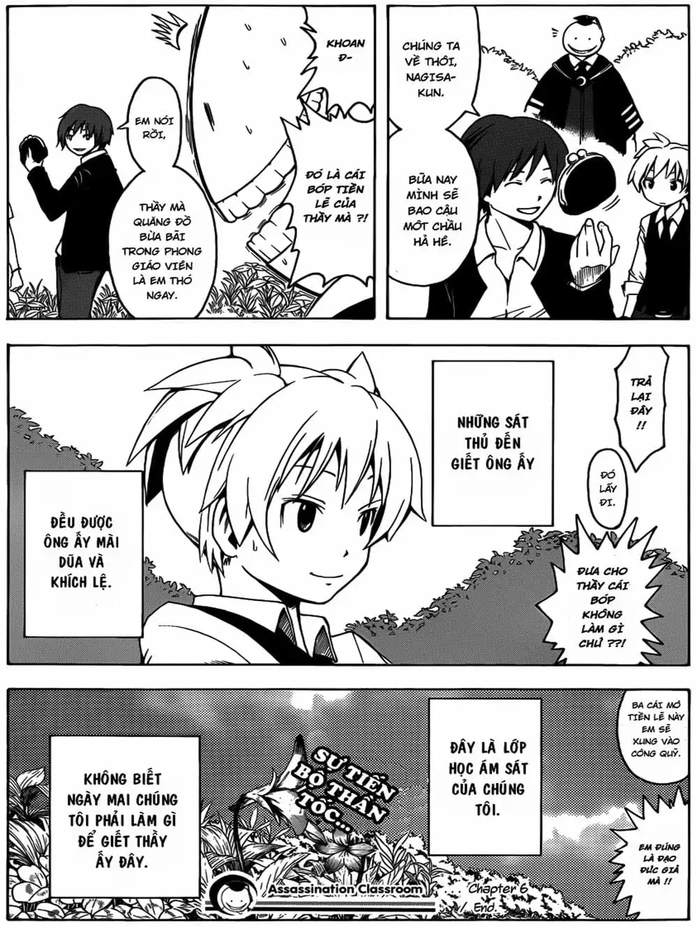 Truyện Tranh Lớp Học Ám Sát - Ansatsu Kyoushitsu trang 5