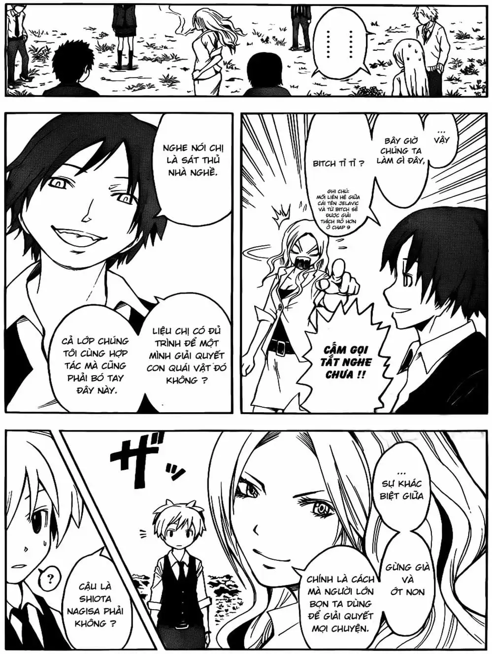 Truyện Tranh Lớp Học Ám Sát - Ansatsu Kyoushitsu trang 5