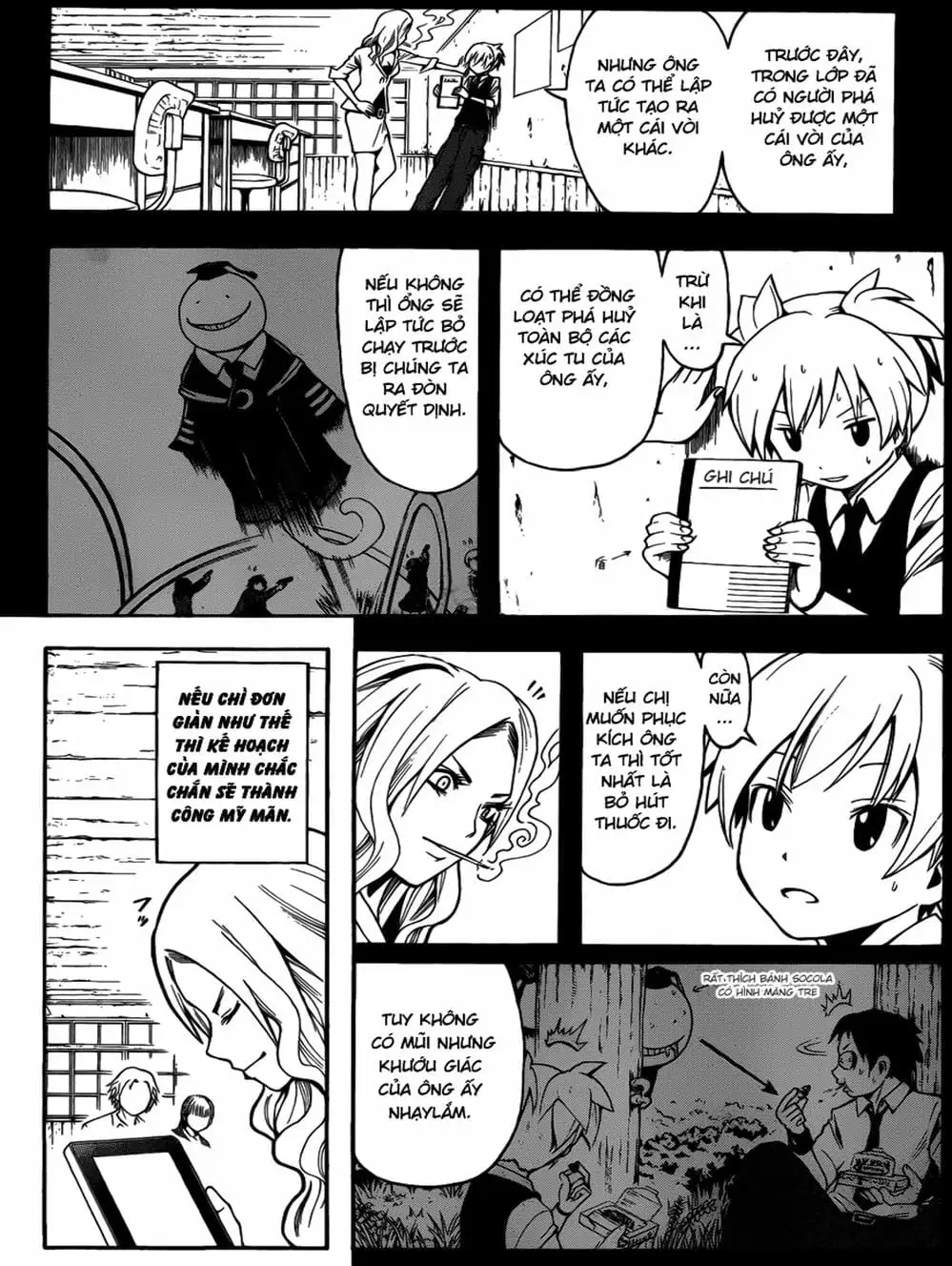 Truyện Tranh Lớp Học Ám Sát - Ansatsu Kyoushitsu trang 5
