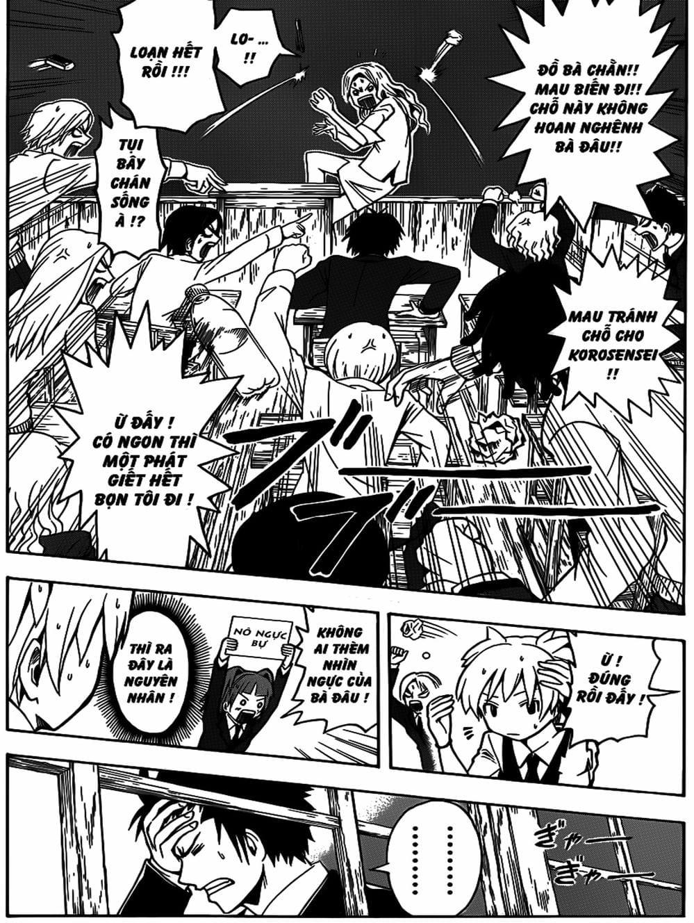 Truyện Tranh Lớp Học Ám Sát - Ansatsu Kyoushitsu trang 5