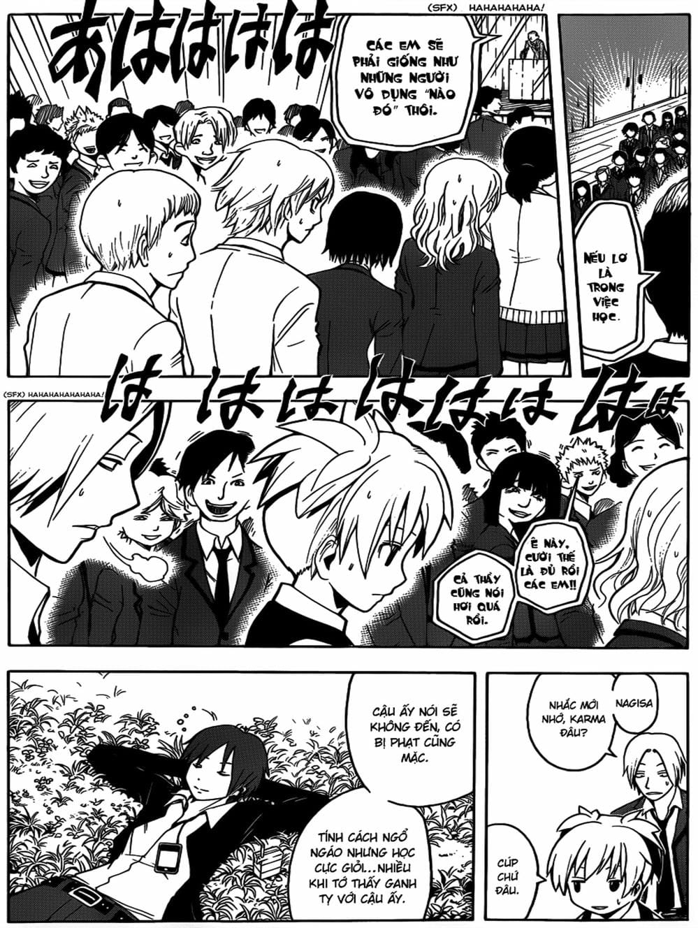Truyện Tranh Lớp Học Ám Sát - Ansatsu Kyoushitsu trang 5