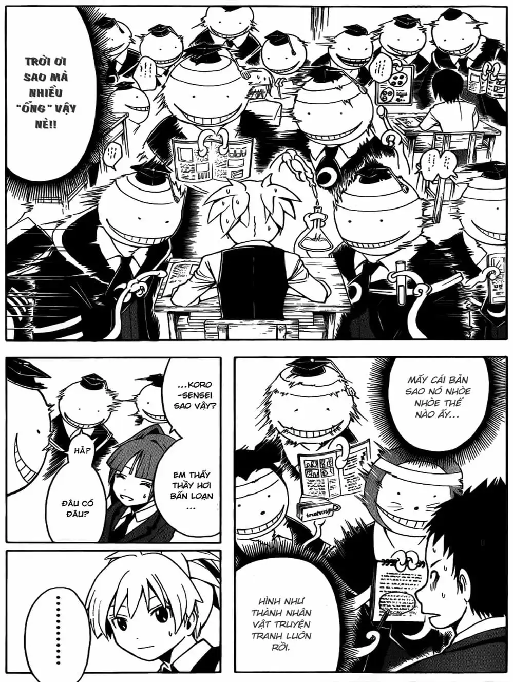 Truyện Tranh Lớp Học Ám Sát - Ansatsu Kyoushitsu trang 5