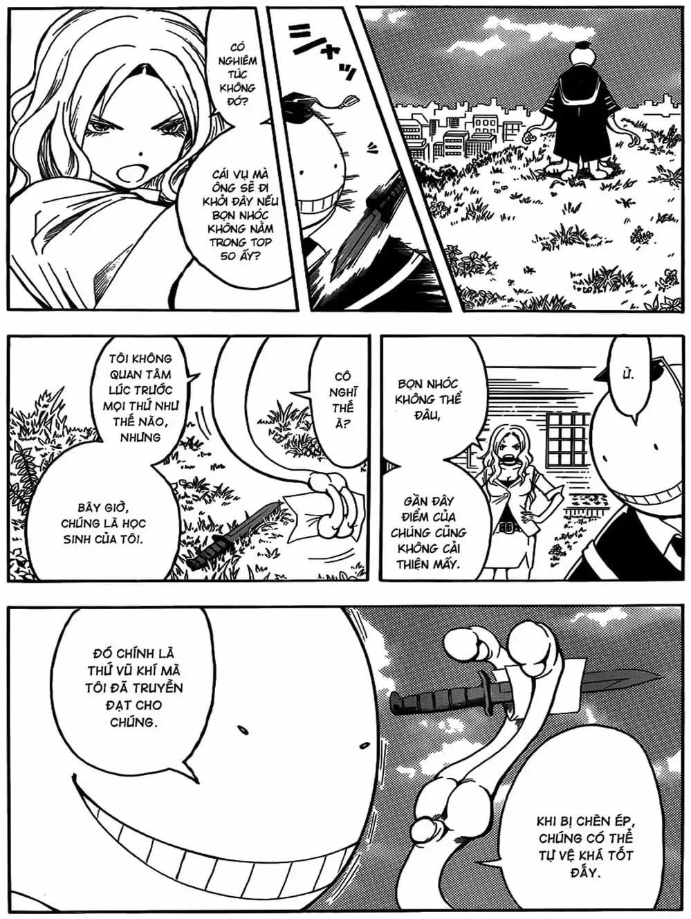 Truyện Tranh Lớp Học Ám Sát - Ansatsu Kyoushitsu trang 5