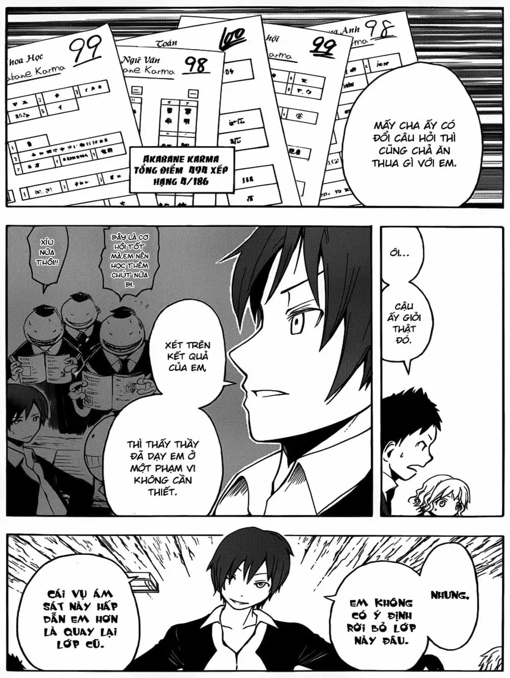 Truyện Tranh Lớp Học Ám Sát - Ansatsu Kyoushitsu trang 5