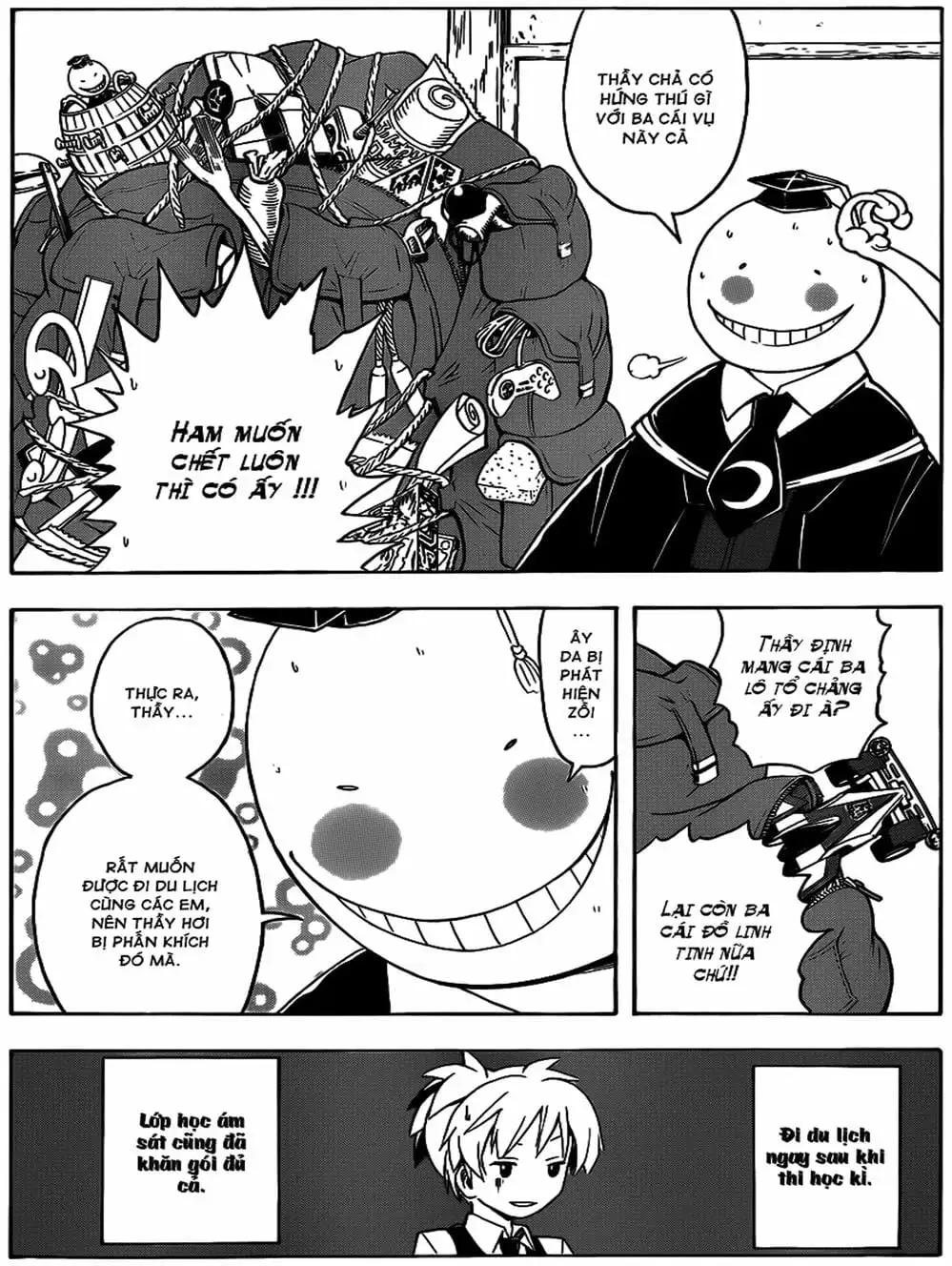 Truyện Tranh Lớp Học Ám Sát - Ansatsu Kyoushitsu trang 5