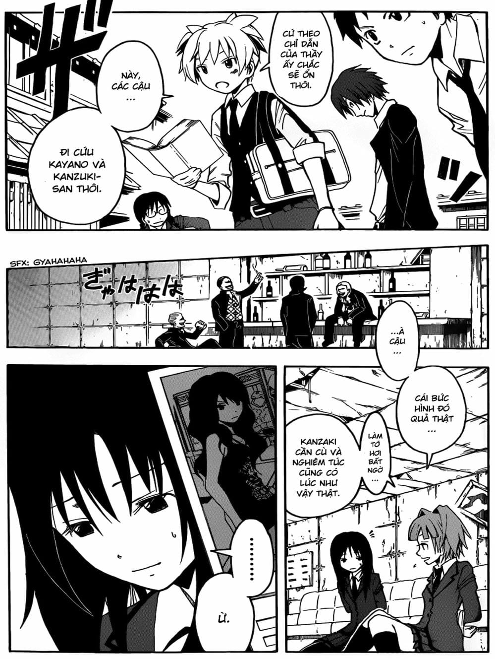 Truyện Tranh Lớp Học Ám Sát - Ansatsu Kyoushitsu trang 5