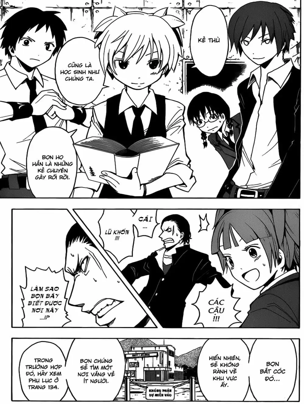Truyện Tranh Lớp Học Ám Sát - Ansatsu Kyoushitsu trang 5