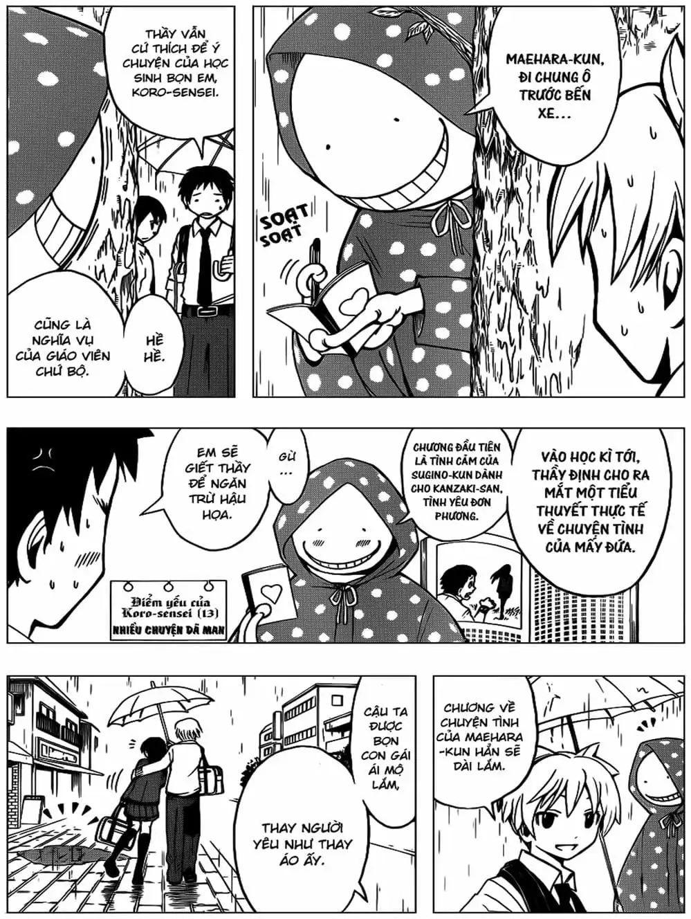 Truyện Tranh Lớp Học Ám Sát - Ansatsu Kyoushitsu trang 5