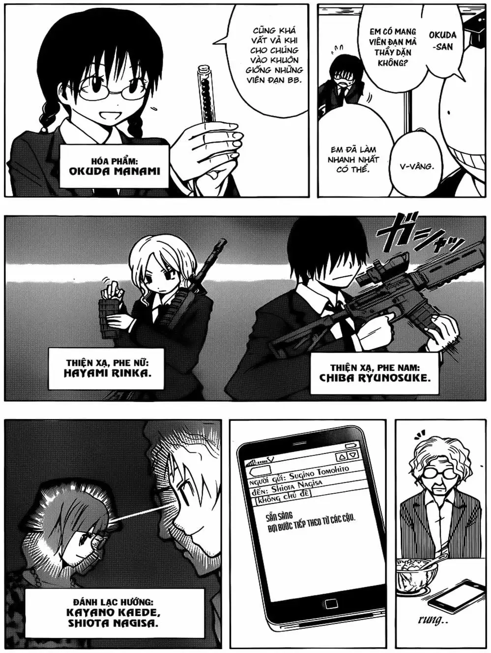 Truyện Tranh Lớp Học Ám Sát - Ansatsu Kyoushitsu trang 5