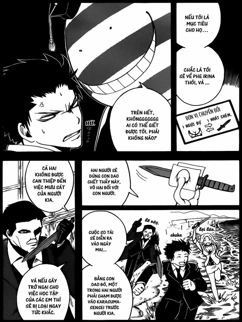 Truyện Tranh Lớp Học Ám Sát - Ansatsu Kyoushitsu trang 5