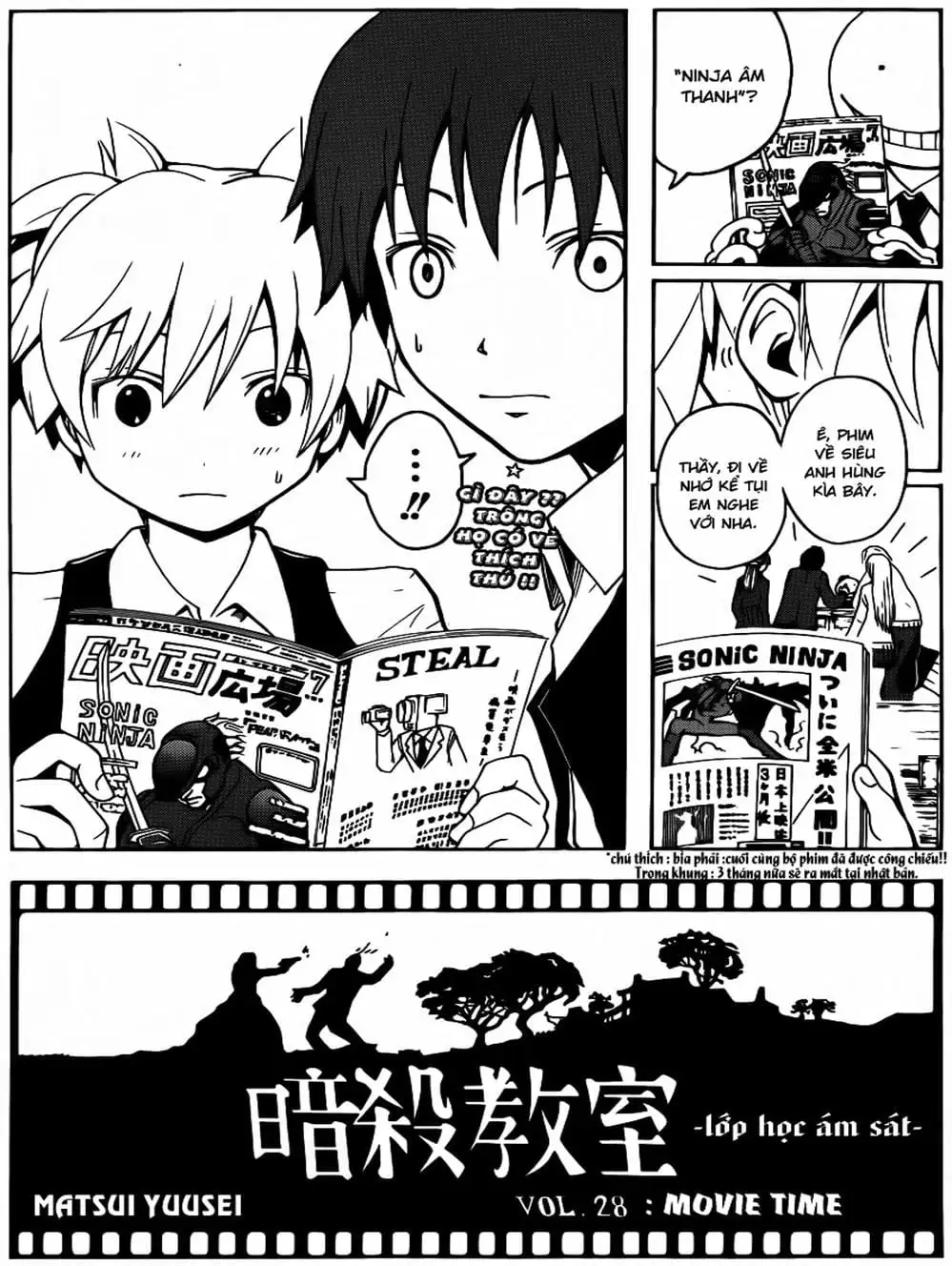 Truyện Tranh Lớp Học Ám Sát - Ansatsu Kyoushitsu trang 5