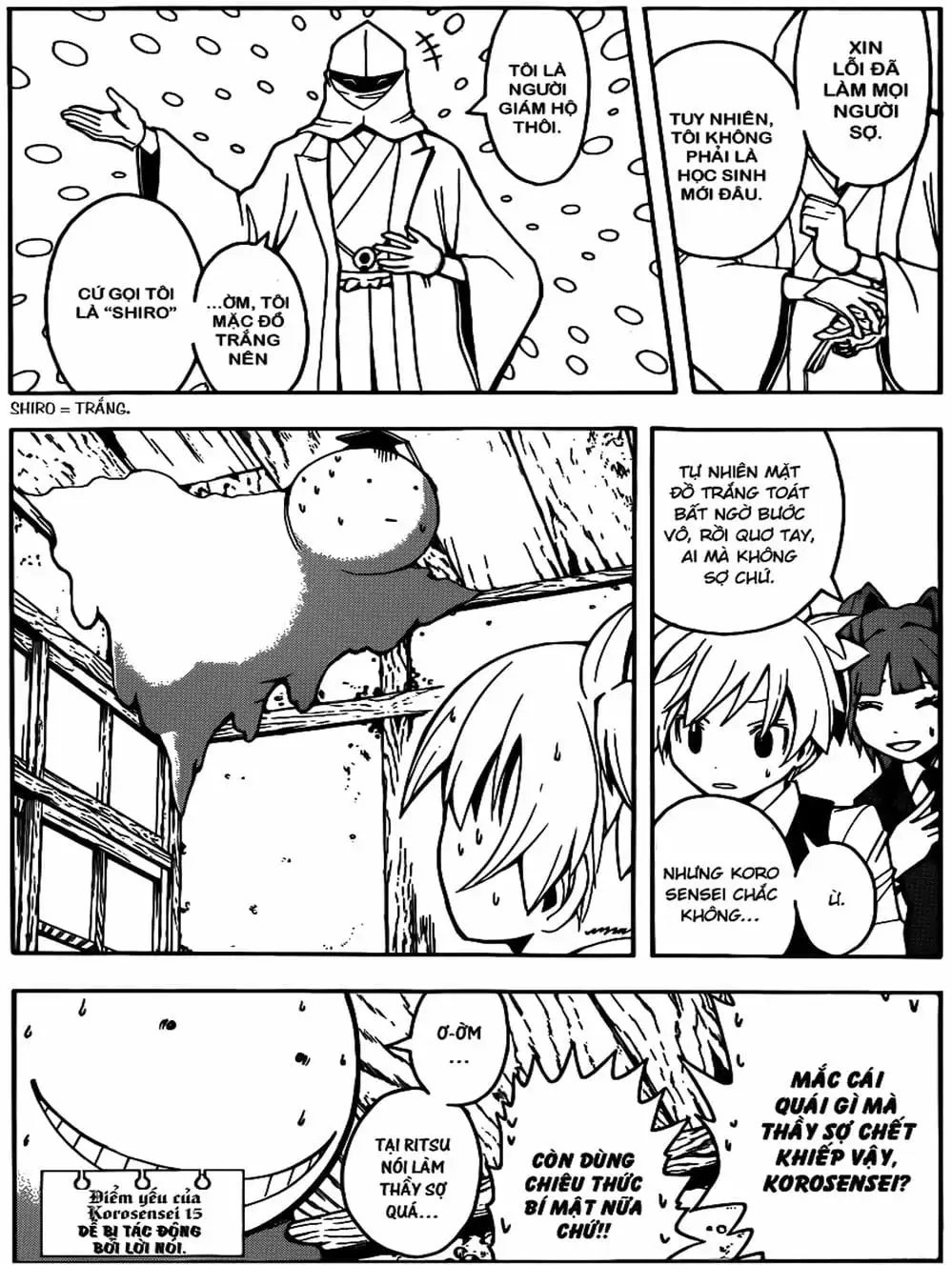 Truyện Tranh Lớp Học Ám Sát - Ansatsu Kyoushitsu trang 5