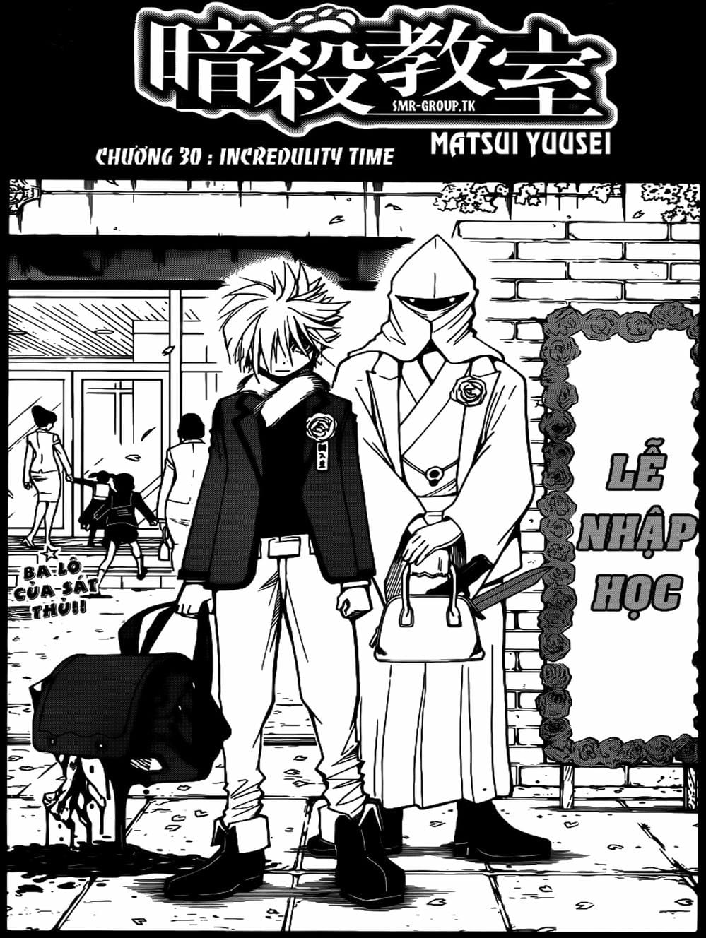 Truyện Tranh Lớp Học Ám Sát - Ansatsu Kyoushitsu trang 5