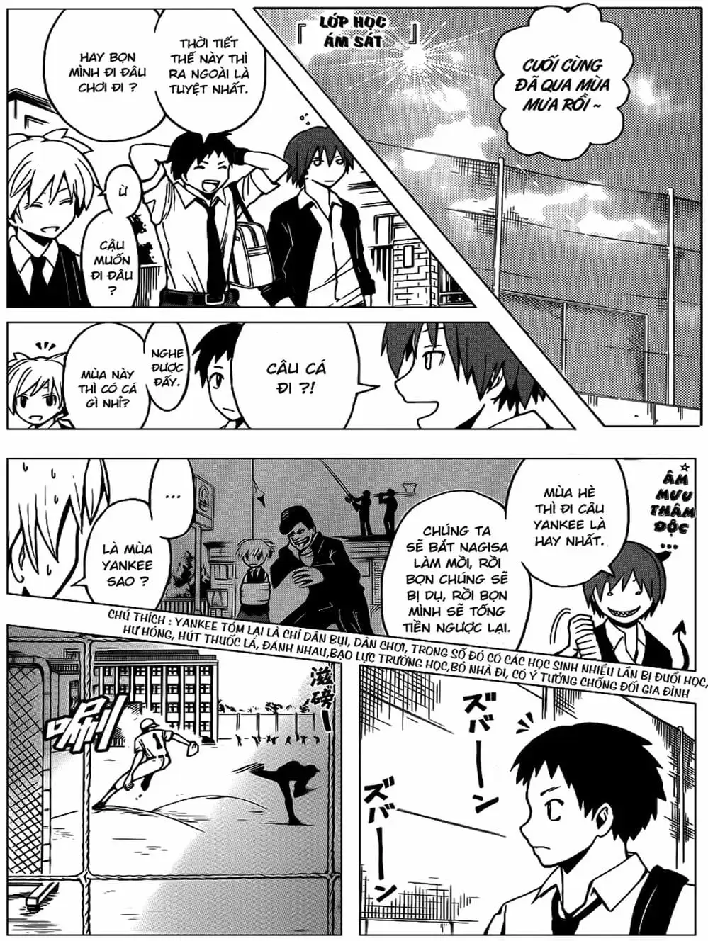 Truyện Tranh Lớp Học Ám Sát - Ansatsu Kyoushitsu trang 5