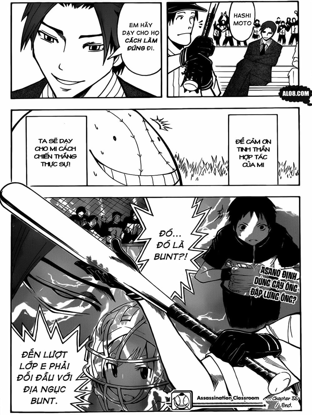 Truyện Tranh Lớp Học Ám Sát - Ansatsu Kyoushitsu trang 5